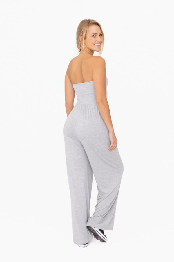 Johanna Grey Jumpsuit – Seven Starrs Boutique
